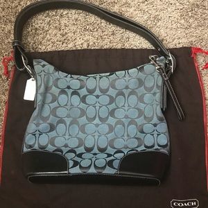 Coach Monogram Shoulder Bag